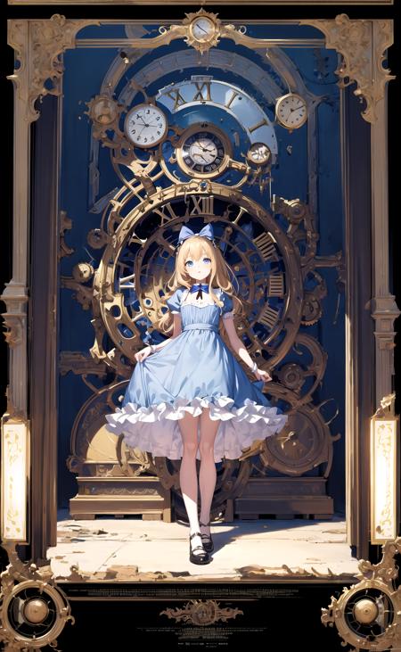 12994-844559255-masterpiece, best quality, 1girl, clock, Alice in wonderland, movie poster,.png